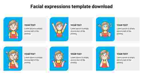 facial expressions template download